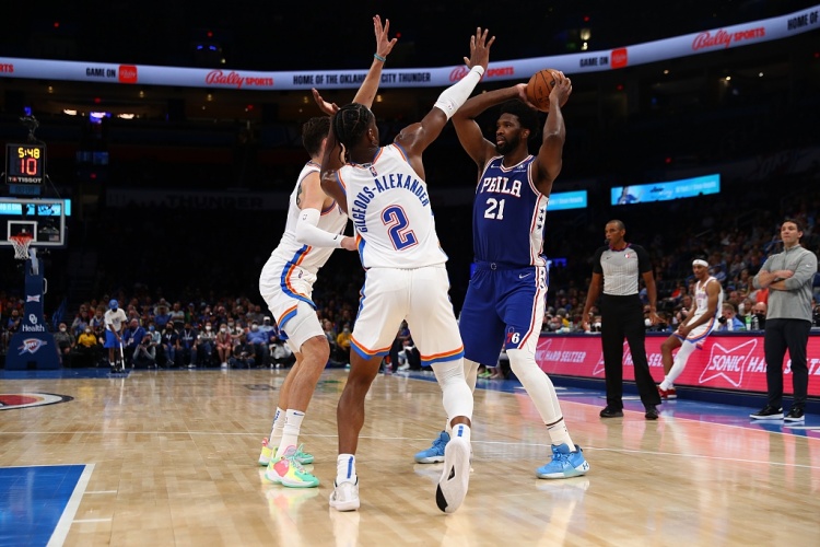 mk体育APP-肯扬·马丁：哈登和恩比德是造犯规的大师 现在SGA也加入进来